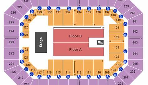 River Center Arena Seating Chart & Maps - Baton Rouge
