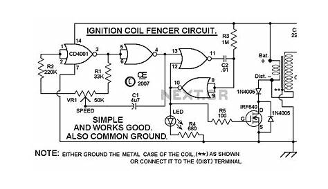 Electric Fence Diagram Circuit