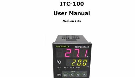 INKBIRD ITC-100 USER MANUAL Pdf Download | ManualsLib