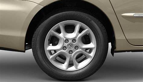 2008 toyota sienna tire size p215/65r16 ce