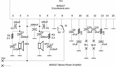 ba5412 amplifier circuit diagram