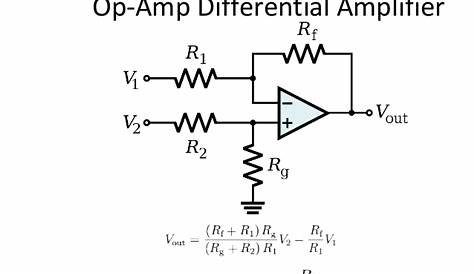 differential op amp example