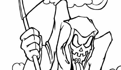 halloween coloring pages: Free Scary Halloween Coloring Pages
