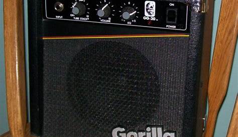 Vintage Gorilla Gg-20 Guitar Amplifier Practice 30 Watts Amp 1987 Music