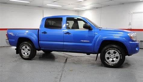 2005 Toyota Tacoma V6 TRD Double Cab 4x4 in Speedway Blue photo #20