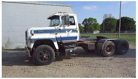 1987 Ford L9000 Truck Tractor for sale at Auction! - YouTube