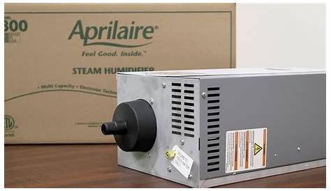 Aprilaire Model 800 Steam Humidifier - YouTube