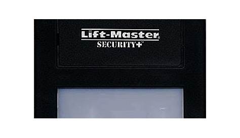 Liftmaster manual