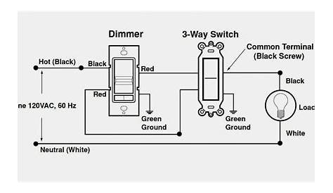 Dimmer Switch Wiring And Schematic Diagram