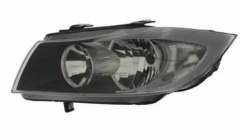 BMW 3 Series Headlight / Headlamp - Passenger Side (LH) - Halogen