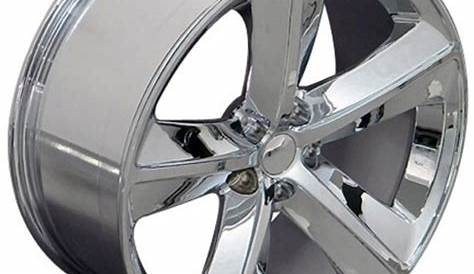 Fits Dodge Wheels - DG05 Dodge Charger SRT Rims - Chrome 20 inch Rims