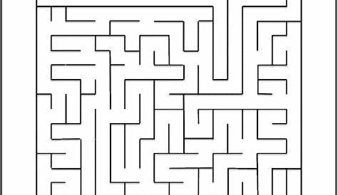 math maze puzzle worksheet