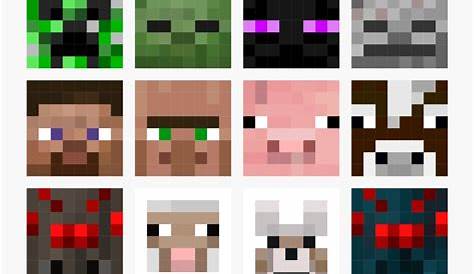 Transparent Minecraft Clip Art - Minecraft Face Icon , Free Transparent