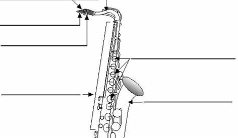 alto saxophone diagram