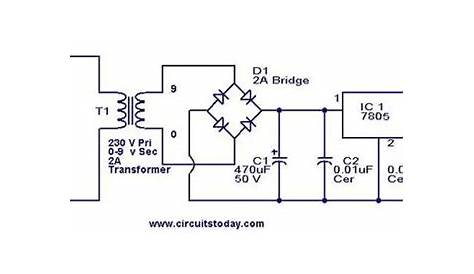 ic 7805 internal circuit diagram