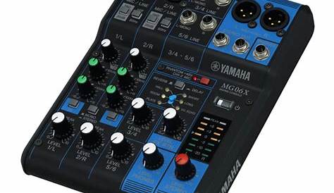 yamaha mixer mg16xu manual