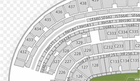 Michigan Stadium Seat Map - Storm King's Thunder Map