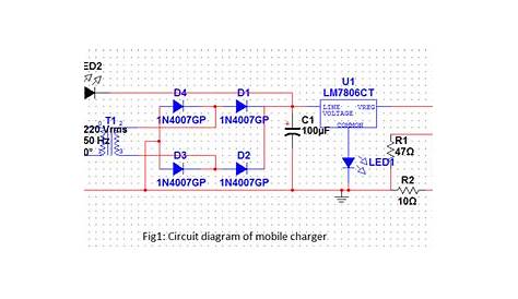 Some Projects: Mobile charger circuit design