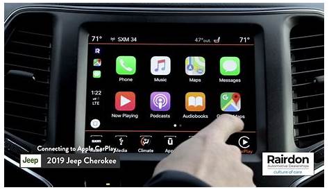 2019 Jeep Cherokee Trailhawk | How to Connect to Apple CarPlay
