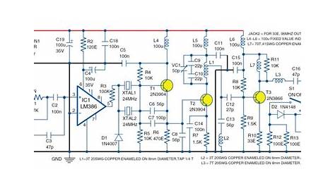 Make A Crystal-Locked FM Transmitter | Full Circuit Project