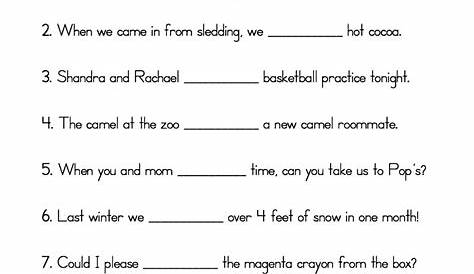 Has Have Had Fill in Blank Worksheet • Have Fun Teaching