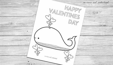 Valentine's Day Printables: Coloring Sheets and Cards