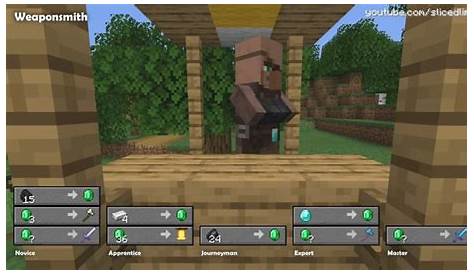 How To Trade And Exchanges With The Villagers In Minecraft