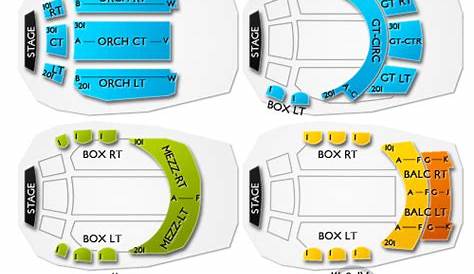 seating chart for belk theater charlotte nc