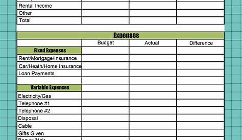 Rental Income And Expense Worksheet — db-excel.com