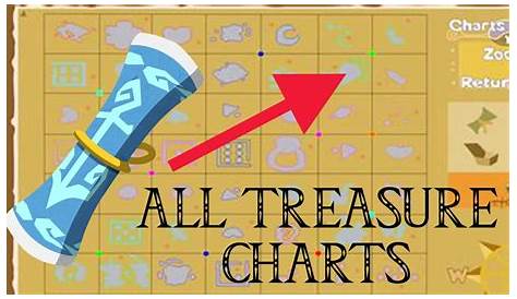 wind waker treasure charts