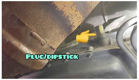 2013 ford explorer transmission dipstick location