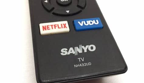Sanyo TV Remote Control NH432UD – Wares Trading Co.