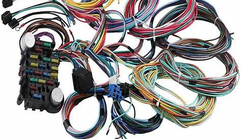 UNIVERSAL 21 CIRCUIT WIRING HARNESS WIRES FIT FOR 73-82 CHEVY GMC TRUCK
