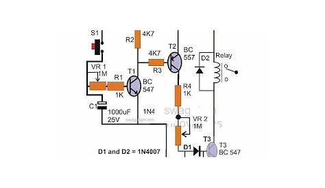 mechanical on off timer circuit diagram