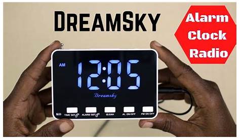 DreamSky Alarm Clock Radio - YouTube