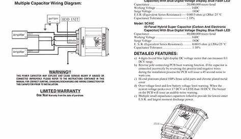 ac capacitor wiring diagram