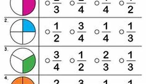 printable worksheets for 2nd grade fractions
