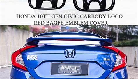 2017 honda civic hatchback emblem