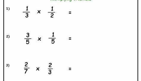 fractions worksheet grade 5