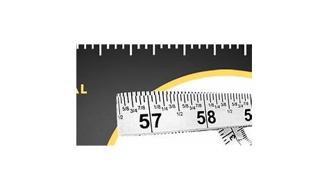 Superlatite Perfect Measuring Tape - Fraction All-Purpose I Measure 60