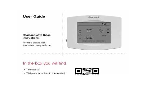 Honeywell WiFi Touchscreen Thermostat Owner's Manual | Manualzz