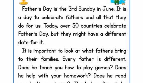 Father's Day Worksheets Pdf