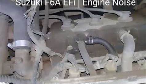 Suzuki F6A EFi | Fuel Injector Ticking Noise - YouTube