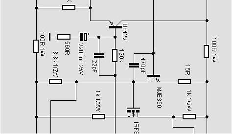 4000 watts amplifier circuit diagram