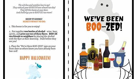 you've been boozed printable pdf