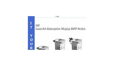 HP LaserJet Enterprise M4555 MFP Series Service Repair Manual – PDF