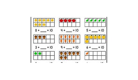 1St Grade Touch Math Printables - Smiling and Shining in Second Grade
