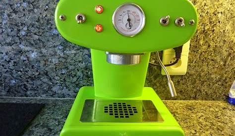 Francis Francis X1 Lime edition Illy Espresso Machine, Espresso