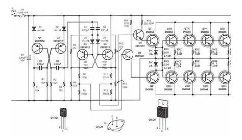30 watt inverter circuit diagram