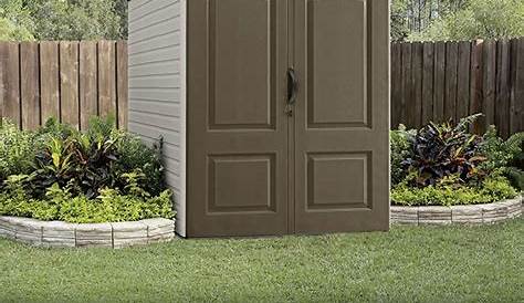 rubbermaid 1862706 storage shed installation guide